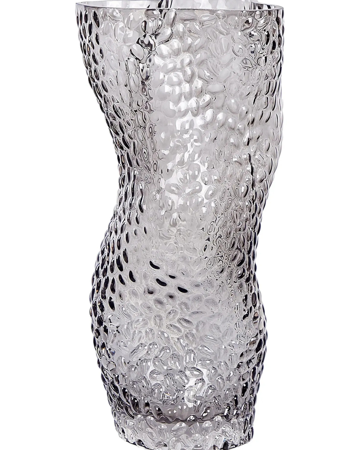 Vaso da fiori DYTIKO Vetro 31 cm Grigio