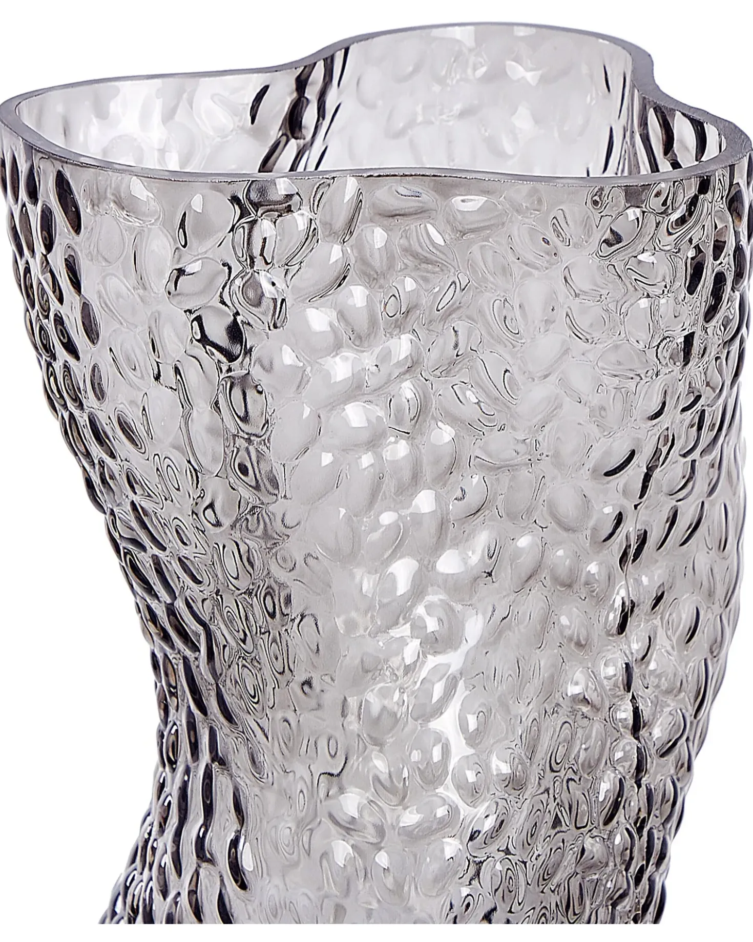 Vaso da fiori DYTIKO Vetro 31 cm Grigio