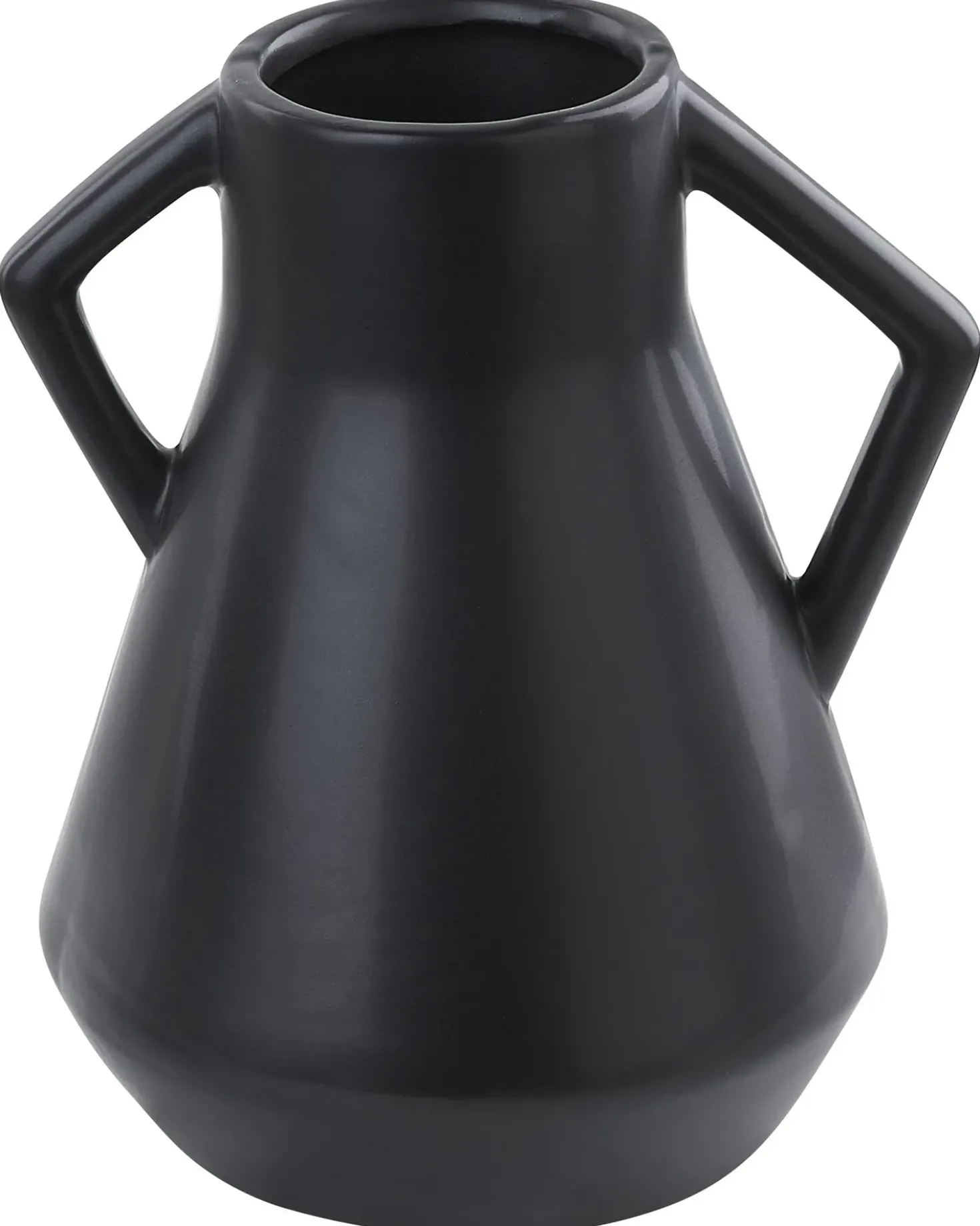 Vaso da fiori FERMI Ceramica 20 cm Nero