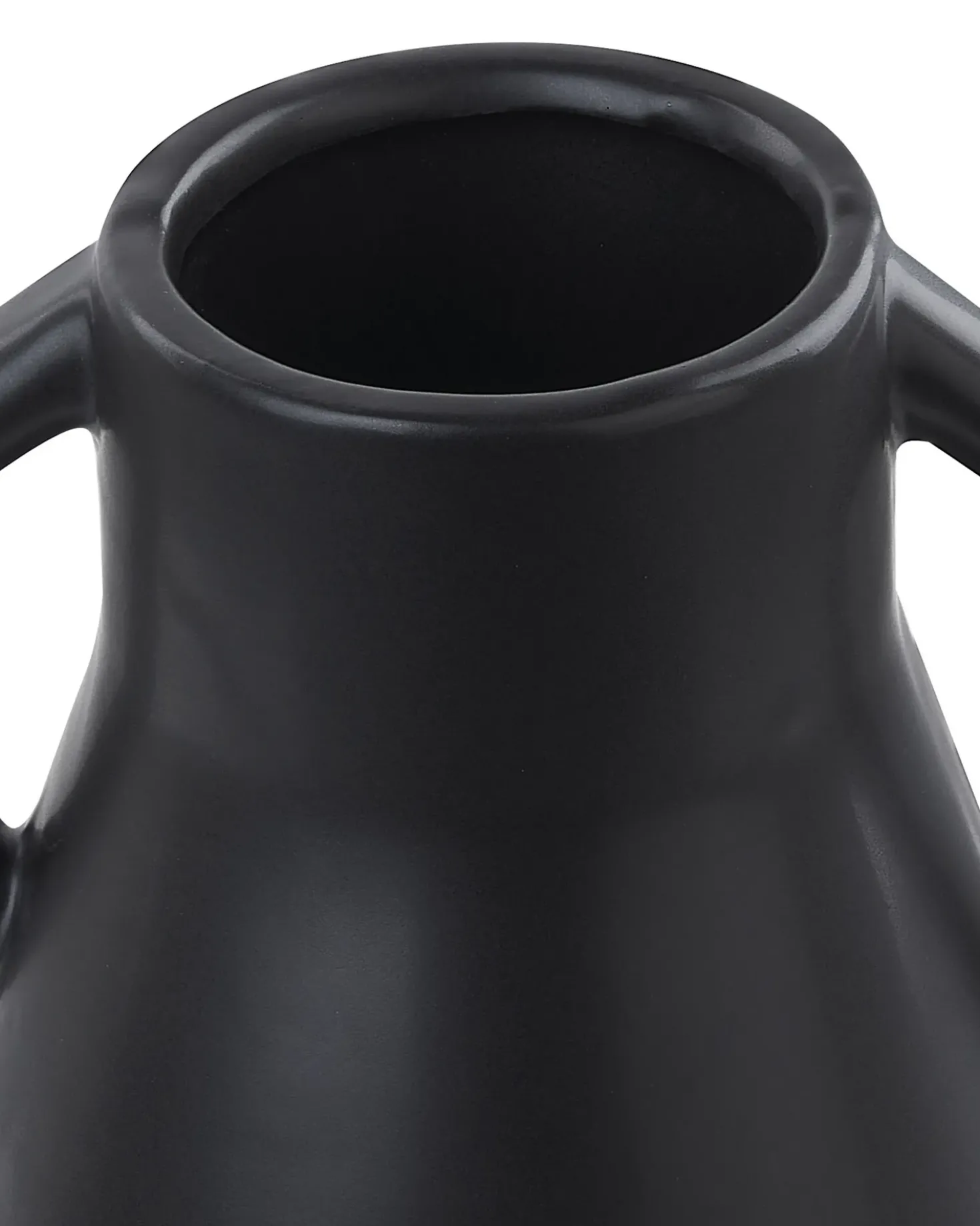 Vaso da fiori FERMI Ceramica 20 cm Nero