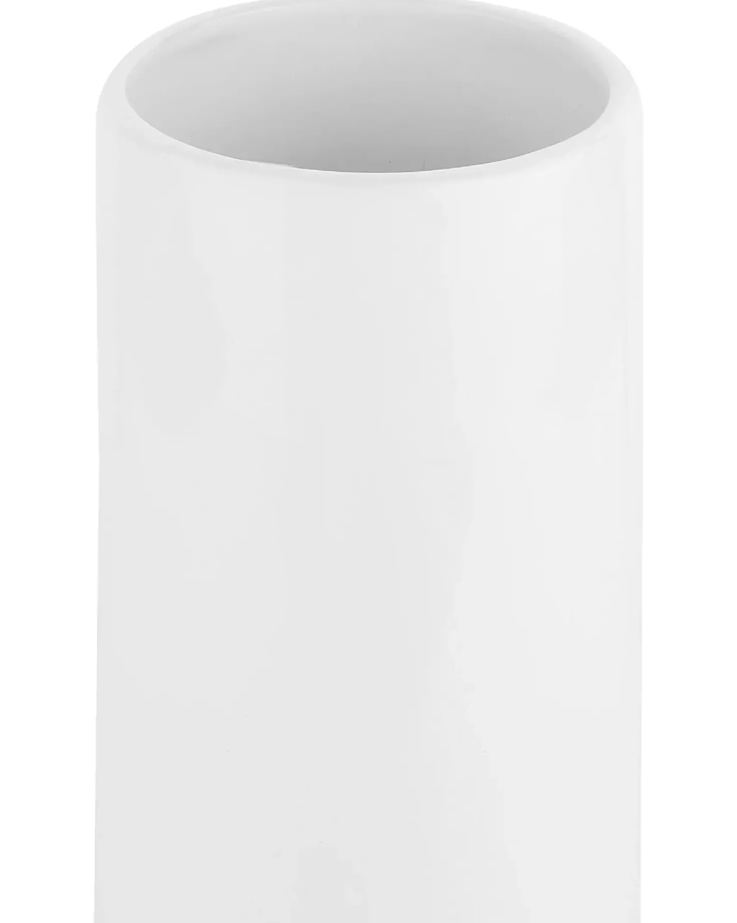 Vaso da fiori GELIDA Gres porcellanato 36 cm Bianco