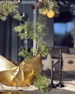 Vaso da fiori HATTUSA Metallo 26 cm Oro