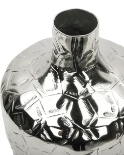 Vaso da fiori INSHAS Metallo 33 cm Argento