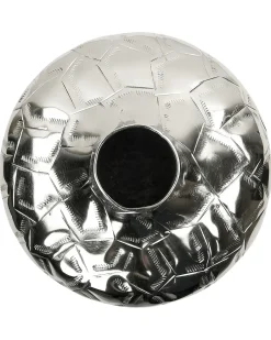 Vaso da fiori INSHAS Metallo 33 cm Argento