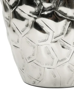 Vaso da fiori INSHAS Metallo 33 cm Argento