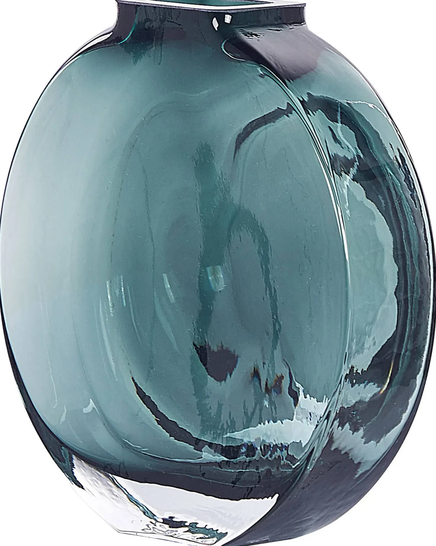 Vaso da fiori KAPELI Vetro 15 cm Turchese