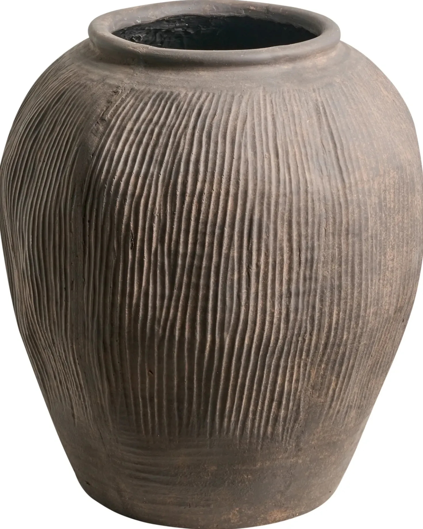 Vaso da fiori KATERINI 40 cm Marrone