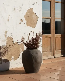Vaso da fiori KATERINI 40 cm Marrone