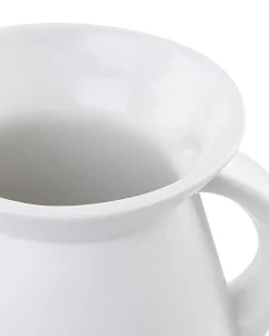 Vaso da fiori KOROPI Ceramica 19 cm Bianco