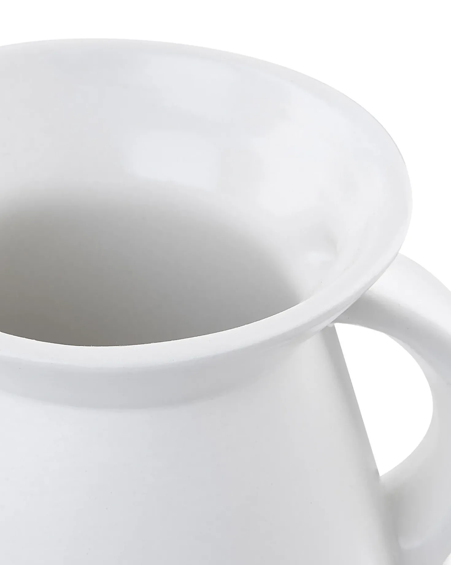 Vaso da fiori KOROPI Ceramica 19 cm Bianco