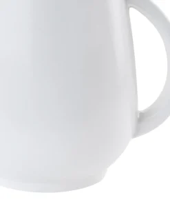 Vaso da fiori KOROPI Ceramica 19 cm Bianco