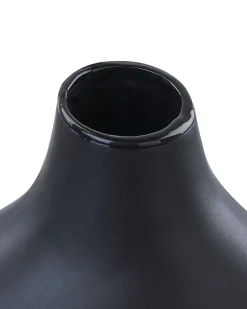Vaso da fiori LAMIA Ceramica 30 cm Nero