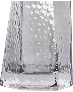 Vaso da fiori LILAIA Vetro 27 cm Grigio