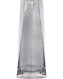 Vaso da fiori LILAIA Vetro 27 cm Grigio
