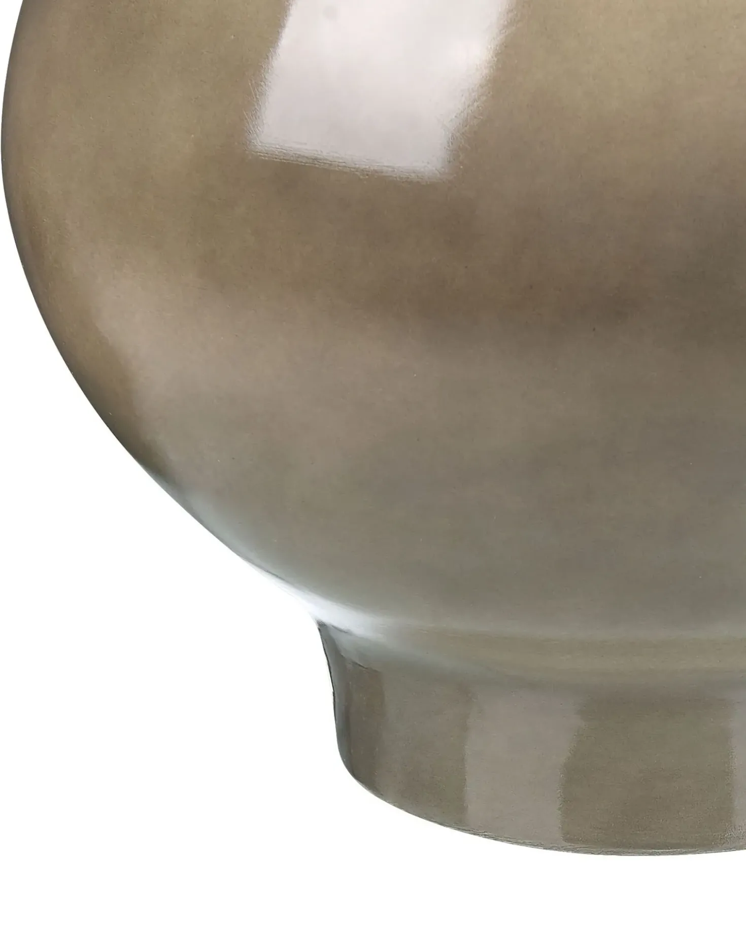 Vaso da fiori MAGAN Ceramica 31 cm Tortora