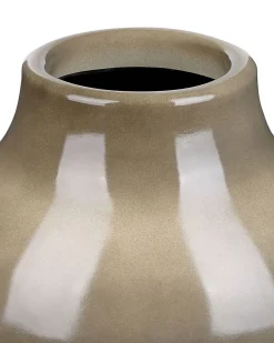 Vaso da fiori MAGAN Ceramica 31 cm Tortora