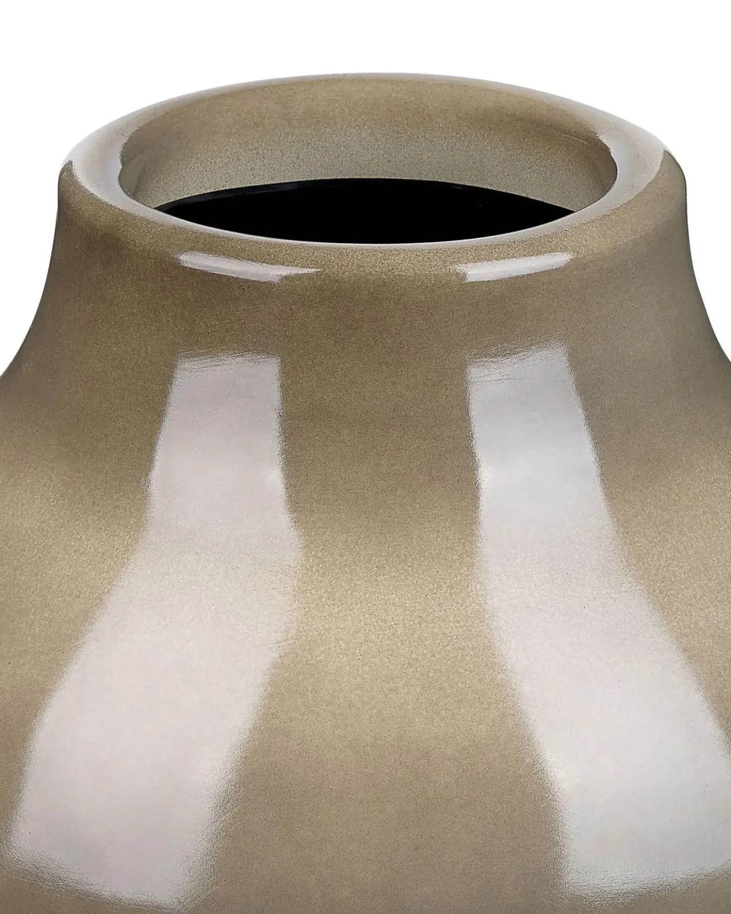 Vaso da fiori MAGAN Ceramica 31 cm Tortora