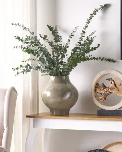 Vaso da fiori MAGAN Ceramica 31 cm Tortora