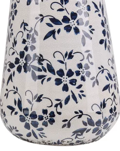 Vaso da fiori MARONEIA Gres porcellanato 20 cm Bianco