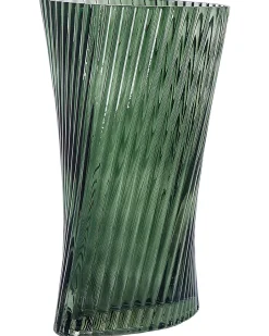 Vaso da fiori MARPISSA Vetro 26 cm Verde scuro