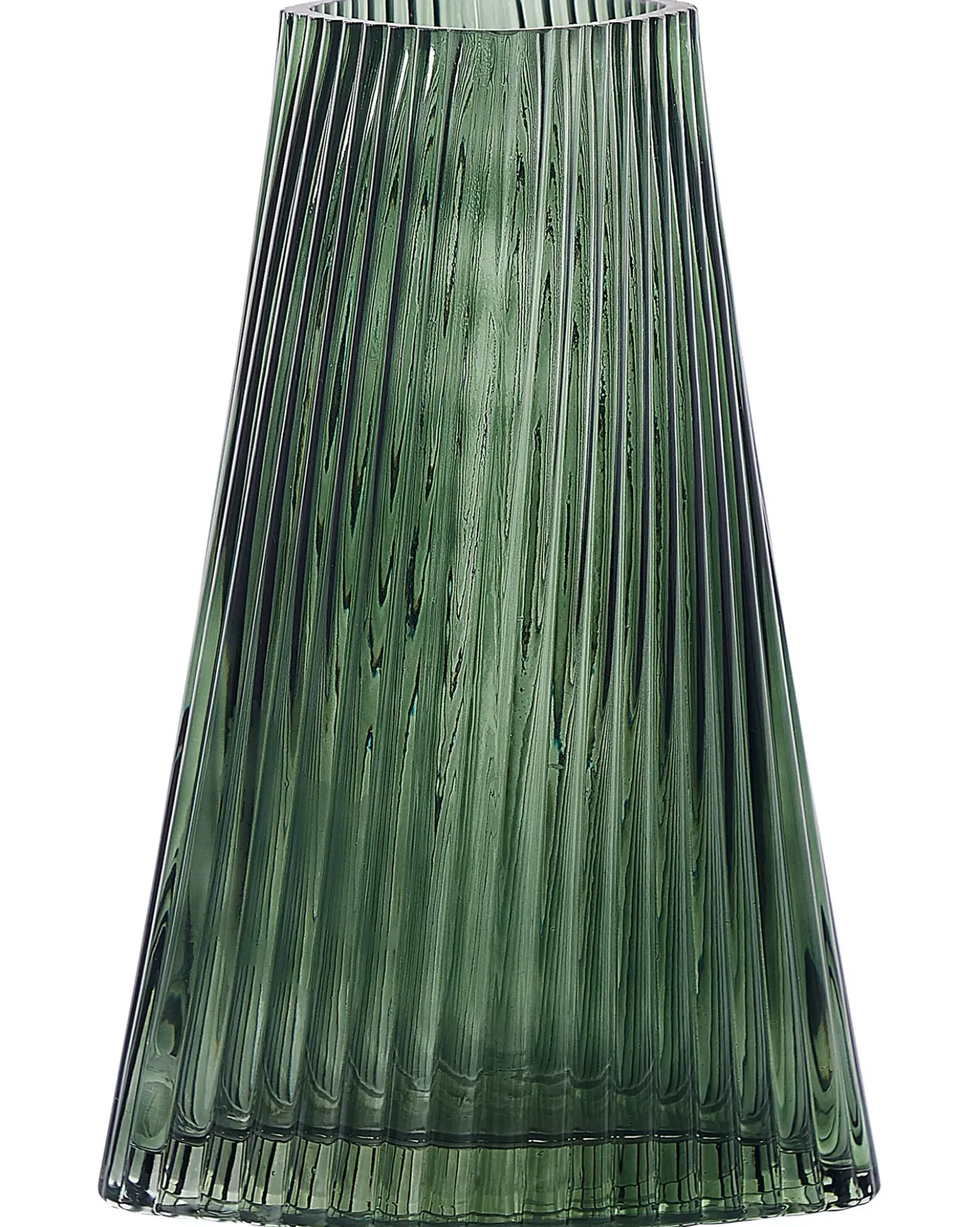 Vaso da fiori MARPISSA Vetro 26 cm Verde scuro
