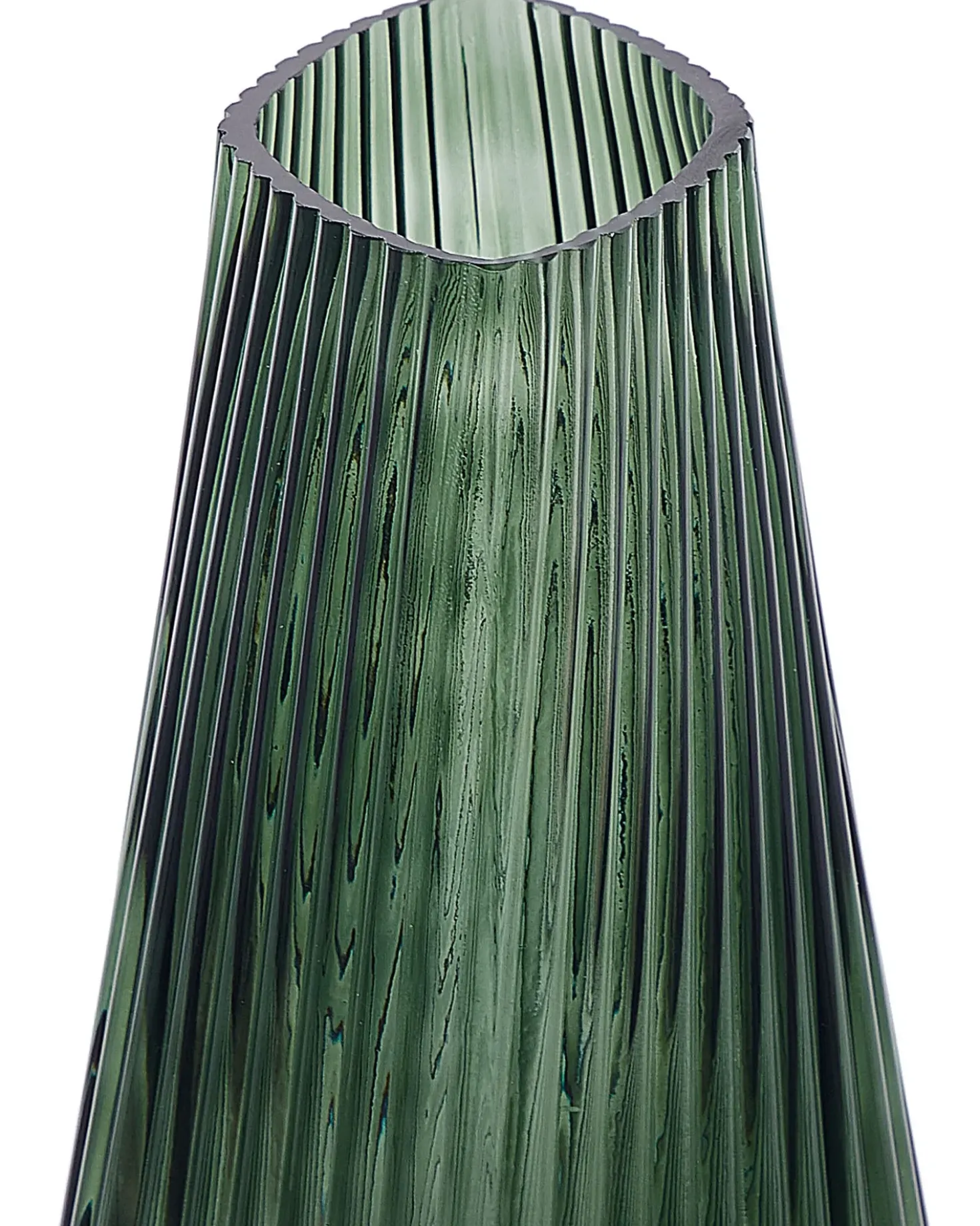 Vaso da fiori MARPISSA Vetro 26 cm Verde scuro