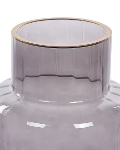 Vaso da fiori MEGALO Vetro 26 cm Grigio