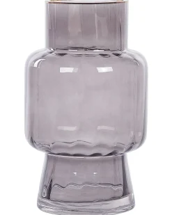 Vaso da fiori MEGALO Vetro 26 cm Grigio