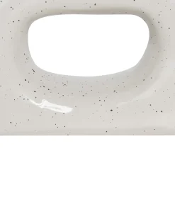 Vaso da fiori MOONEYE Gres porcellanato 19 cm Bianco sporco