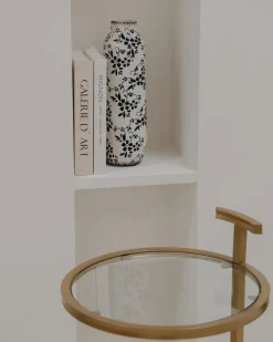 Vaso da fiori MULAI Gres porcellanato 30 cm Bianco