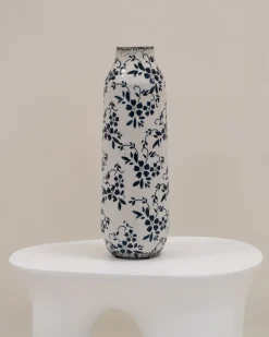 Vaso da fiori MULAI Gres porcellanato 30 cm Bianco