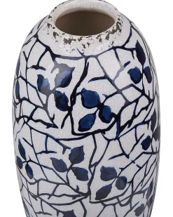 Vaso da fiori MUTILENE Gres porcellanato 25 cm Bianco