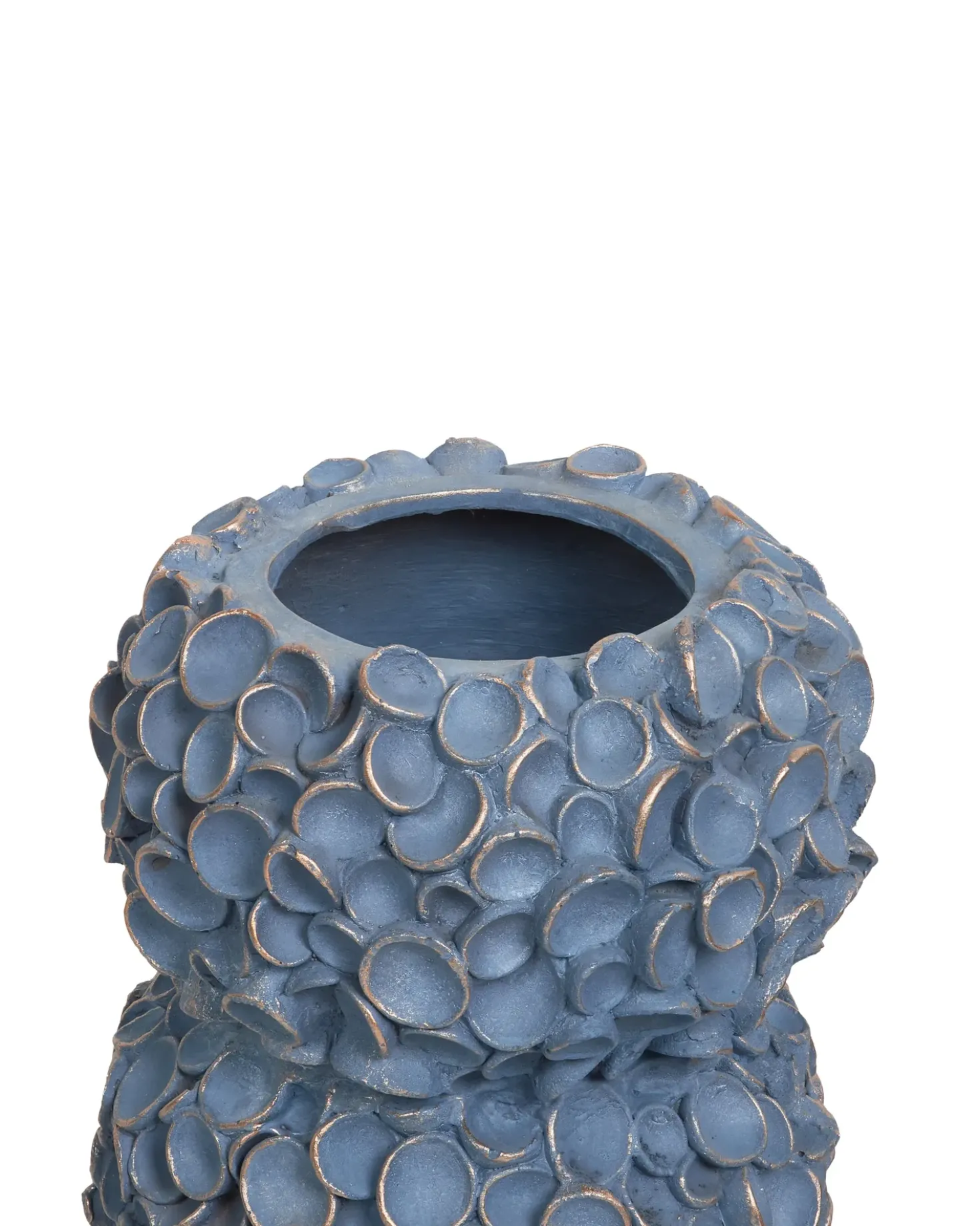 Vaso da fiori MUZAKI Ceramica 52 cm Blu