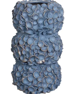 Vaso da fiori MUZAKI Ceramica 52 cm Blu
