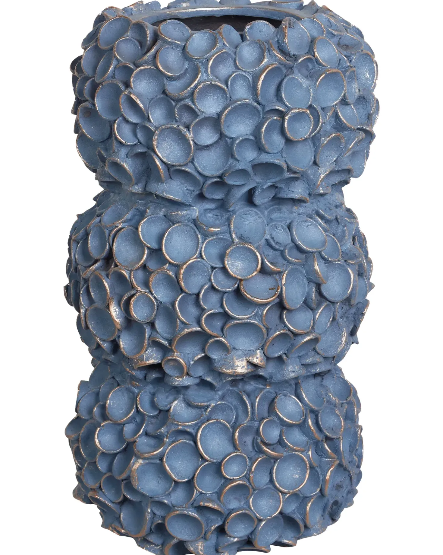 Vaso da fiori MUZAKI Ceramica 52 cm Blu