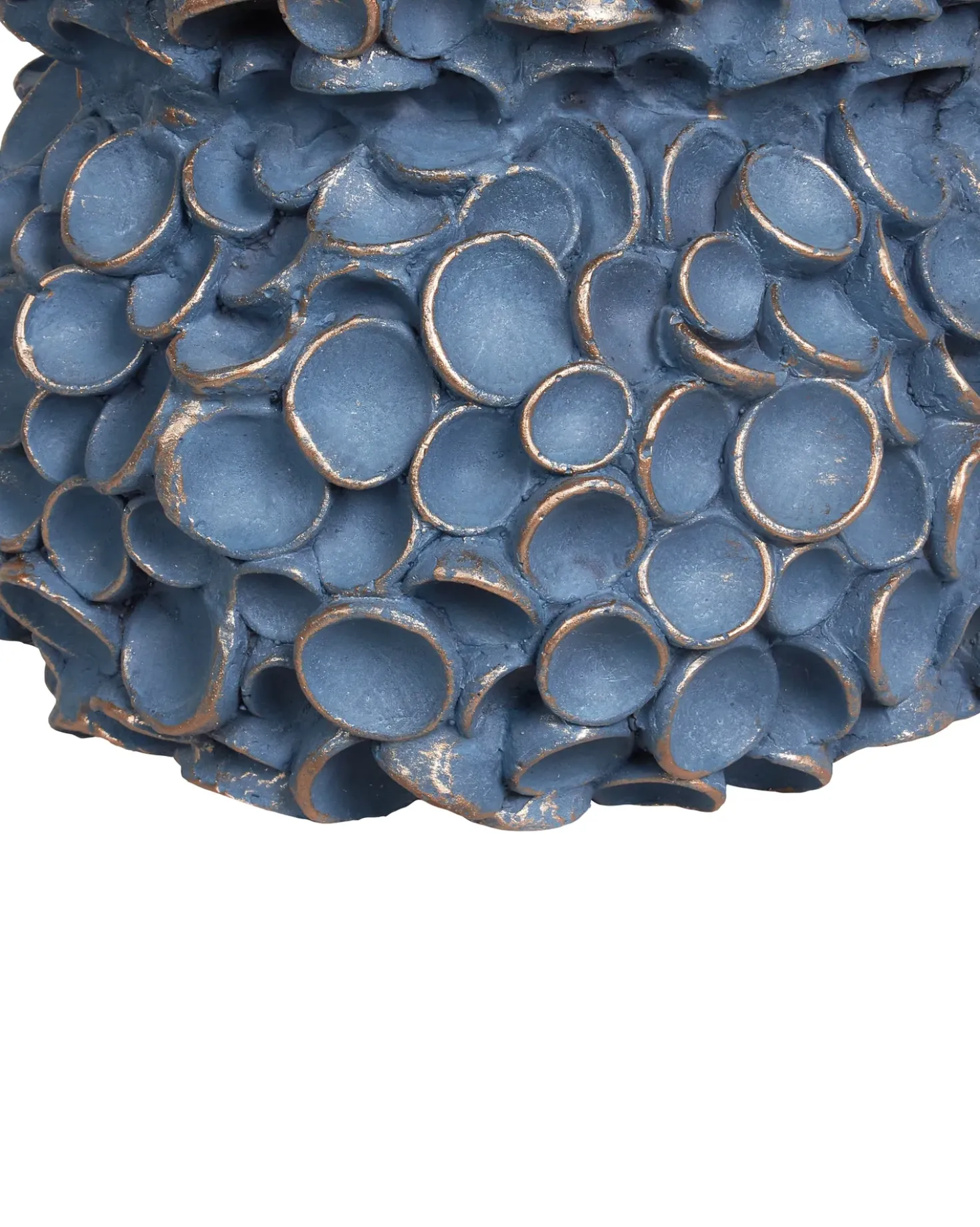 Vaso da fiori MUZAKI Ceramica 52 cm Blu