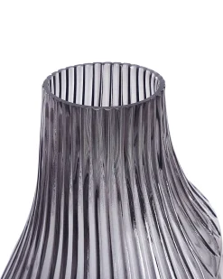 Vaso da fiori MYRSINA Vetro 36 cm Grigio