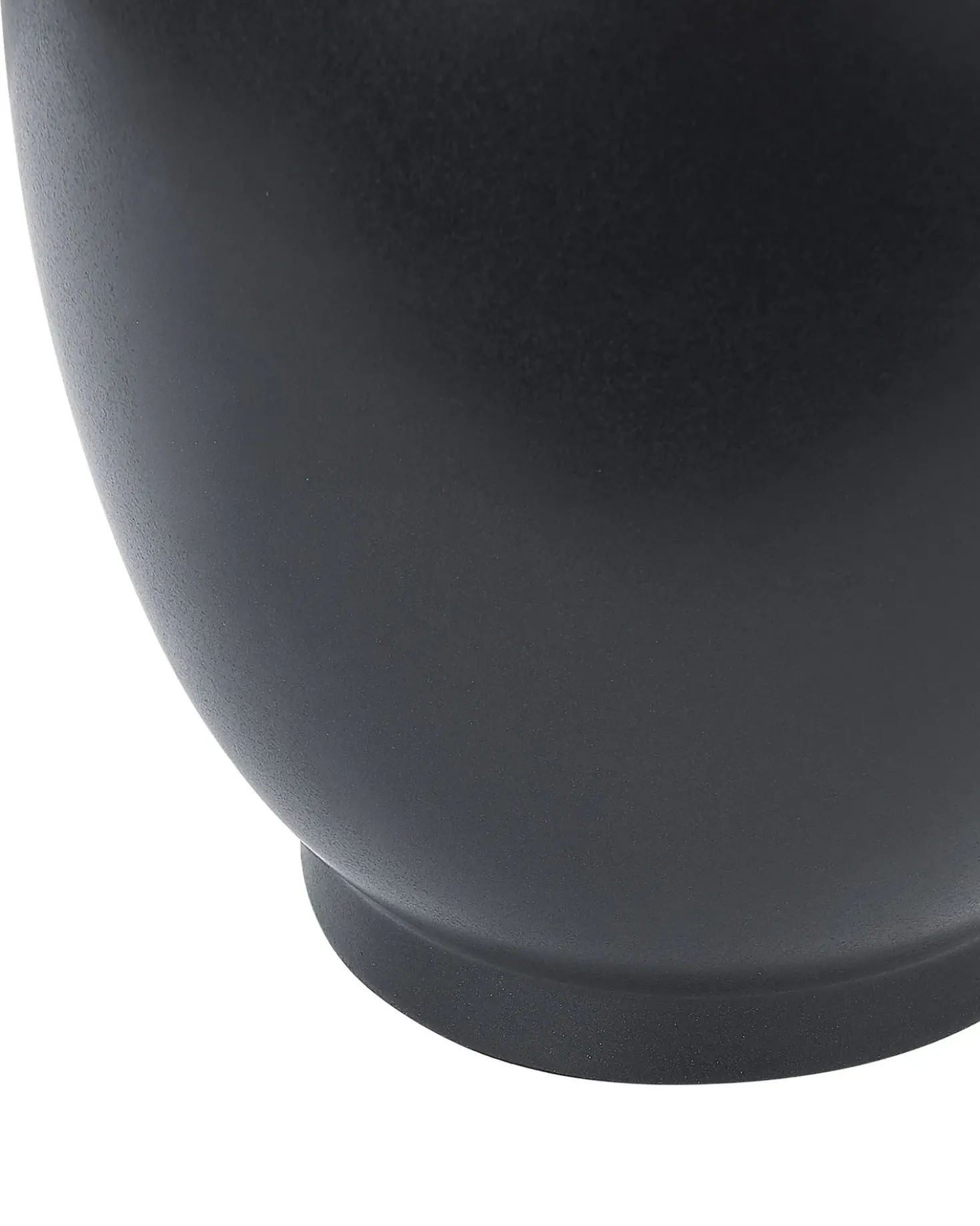 Vaso da fiori MYTILENE Ceramica 29 cm Nero