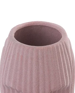 Vaso da fiori PALLINI Gres porcellanato 24 cm Rosa pesca
