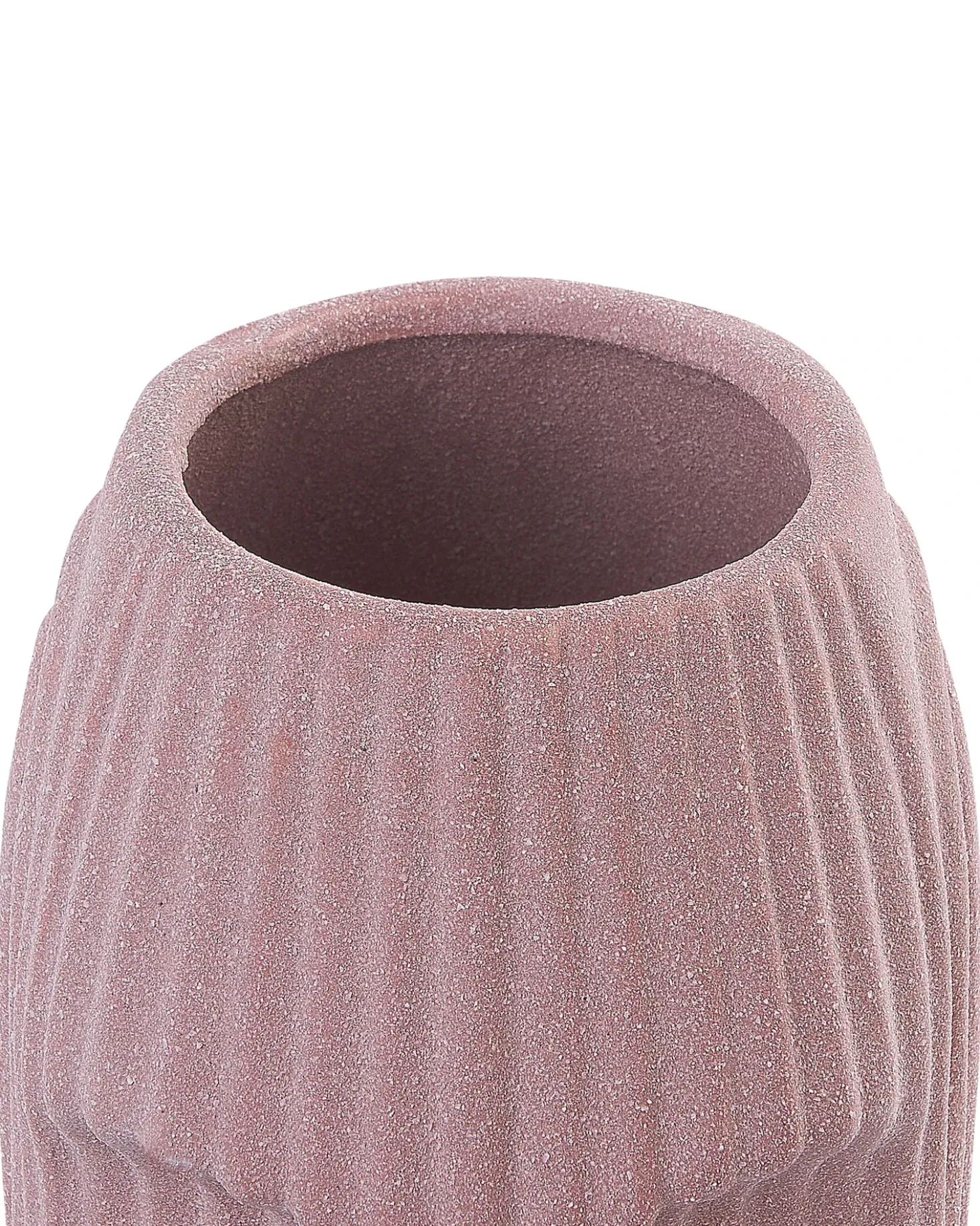Vaso da fiori PALLINI Gres porcellanato 24 cm Rosa pesca