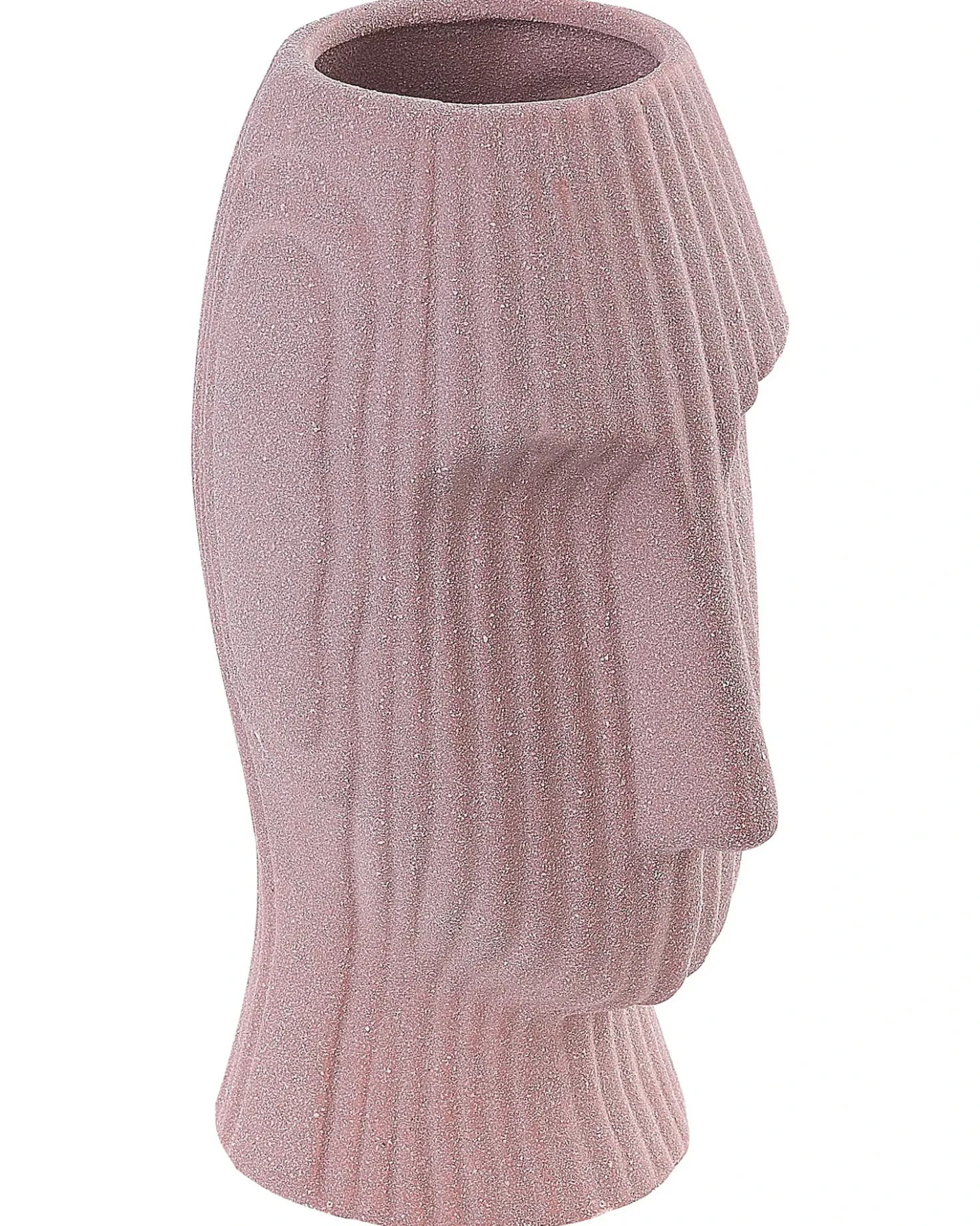 Vaso da fiori PALLINI Gres porcellanato 24 cm Rosa pesca