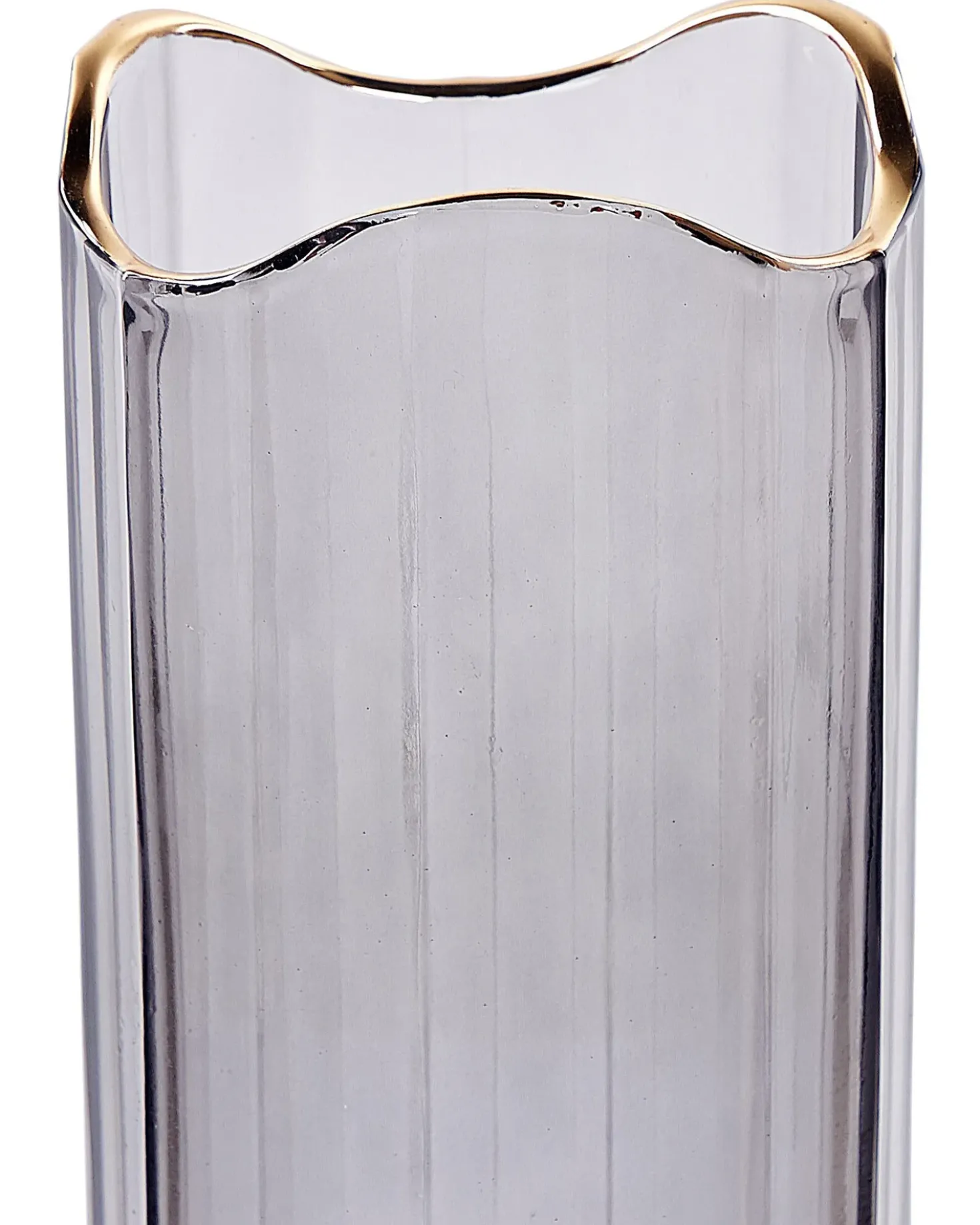Vaso da fiori PERDIKI Vetro 30 cm Grigio