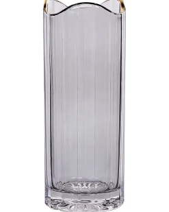 Vaso da fiori PERDIKI Vetro 30 cm Grigio