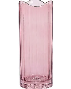 Vaso da fiori PERDIKI Vetro 30 cm Rosa