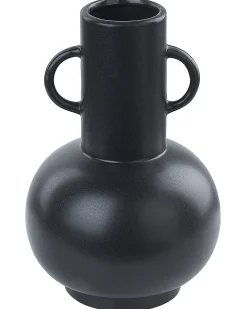 Vaso da fiori PEREA Ceramica 26 cm Nero