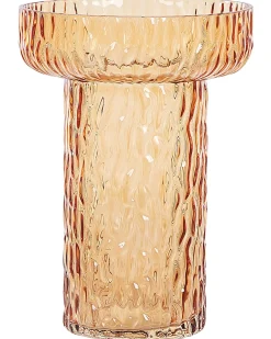 Vaso da fiori PLATANIA Vetro 20 cm Arancione