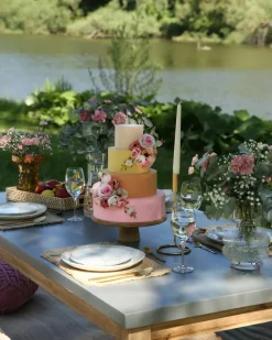 Vaso da fiori PLATANIA Vetro 20 cm Arancione