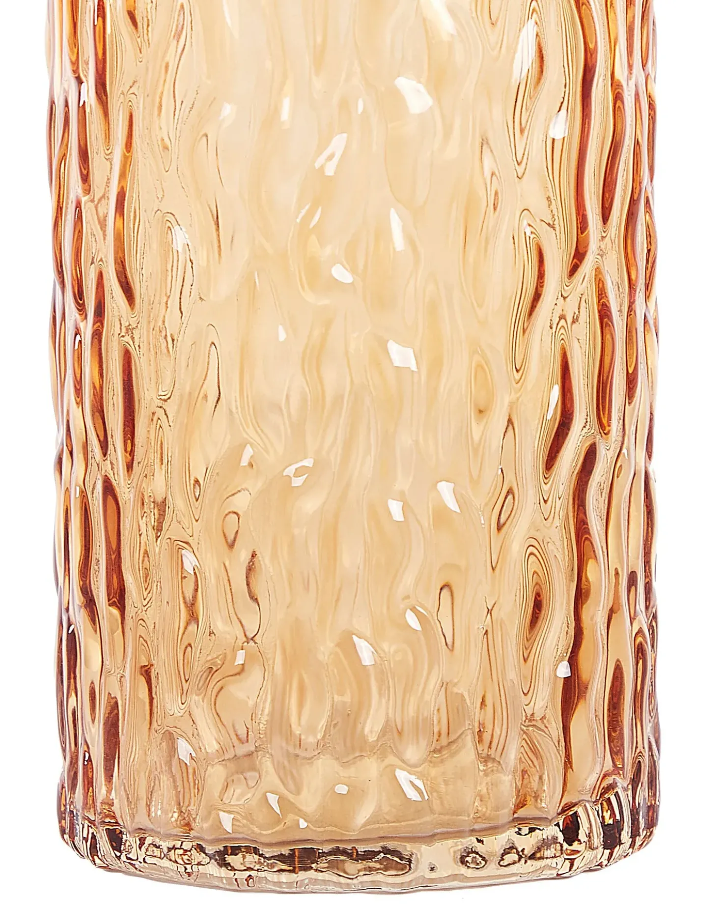 Vaso da fiori PLATANIA Vetro 20 cm Arancione