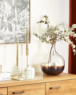 Vaso da fiori RAZALA Vetro 40 cm Multicolore