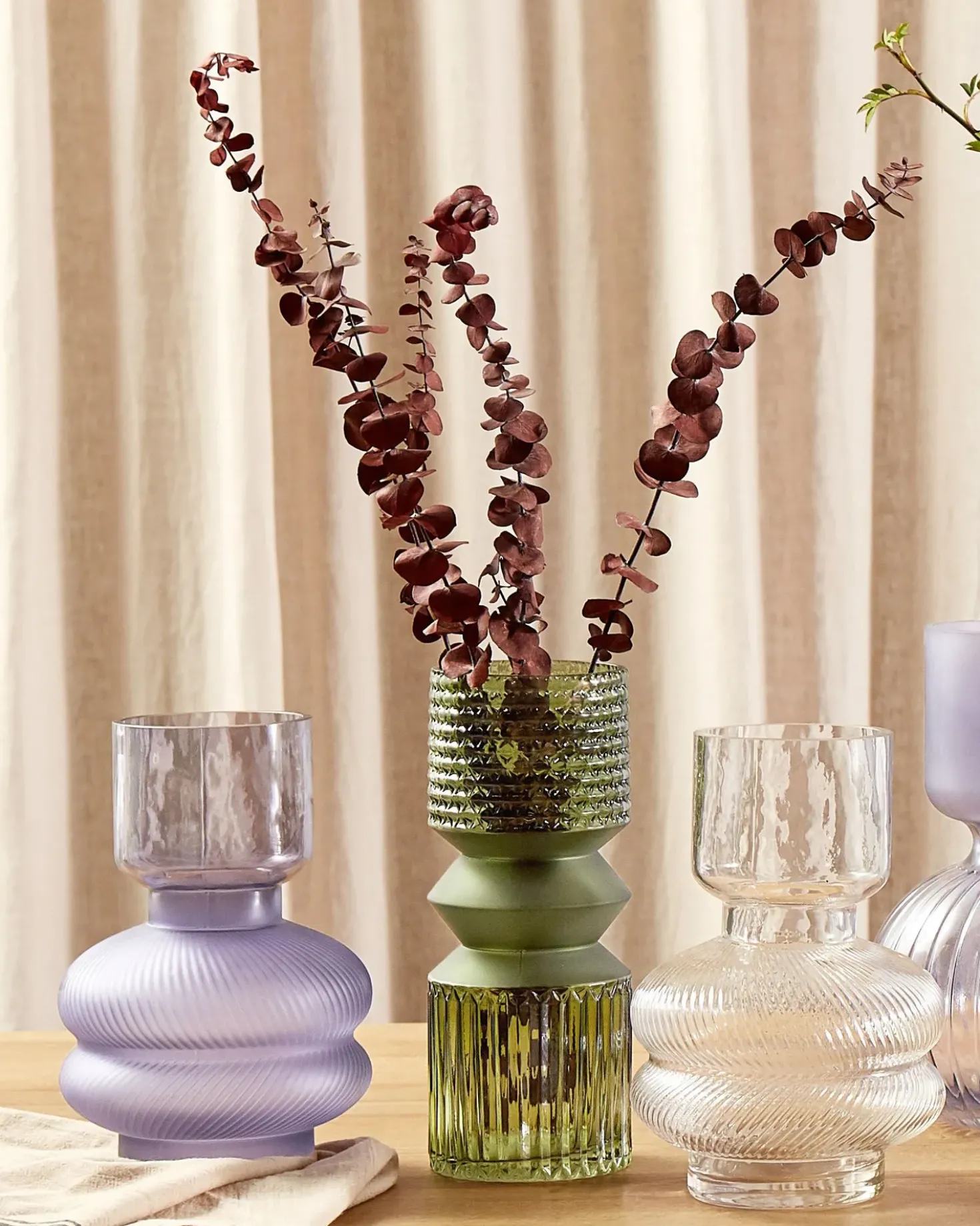 Vaso da fiori RODIA Vetro 24 cm Viola